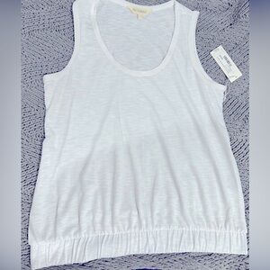 Wantable White tank - New with Tags 78 & Sunny